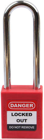 76 mm Steel Shackle Safety Padlock — Product view
