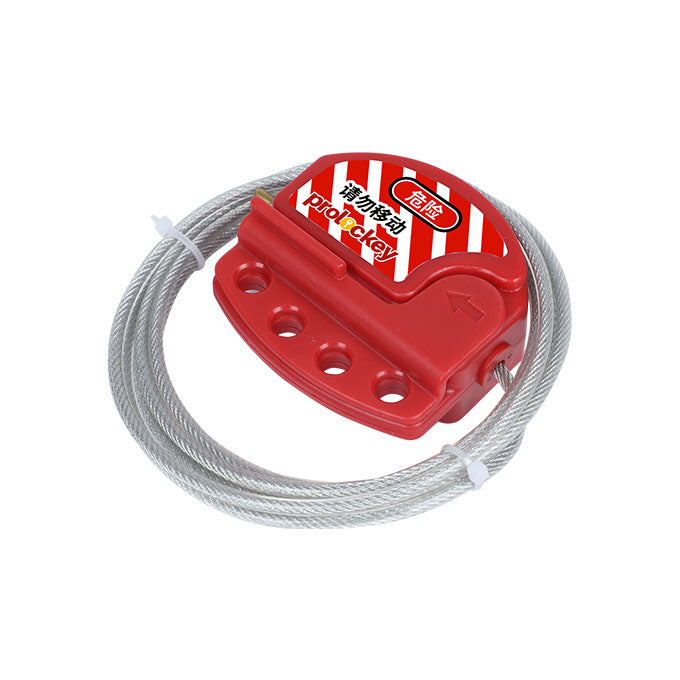 Cable Lockout (Dia. 4mm,length 2m) — CB01-4 | PROLOCKEY Lockout Tagout