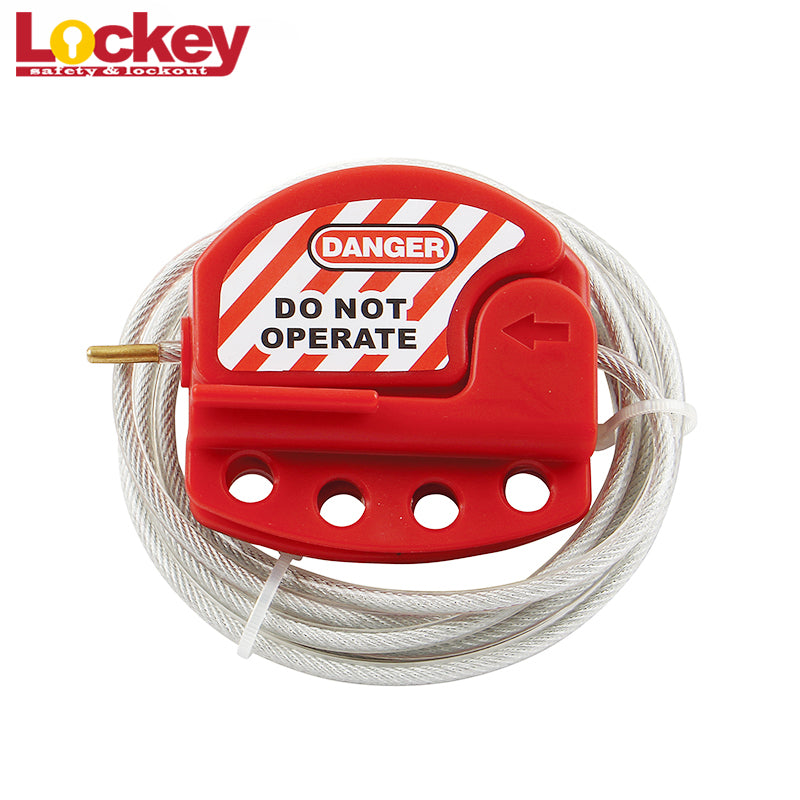 Adjustable Steel Cable Lockout, 4 mm × 2 m — Product view