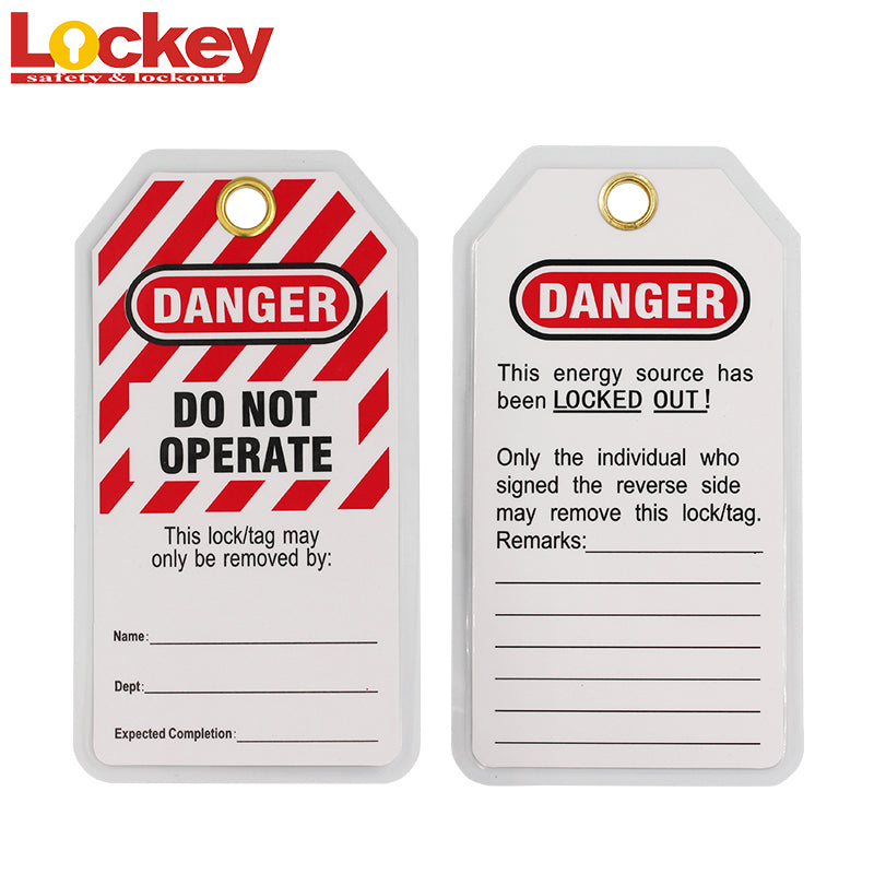 Do Not Operate Lockout Tag — Product view