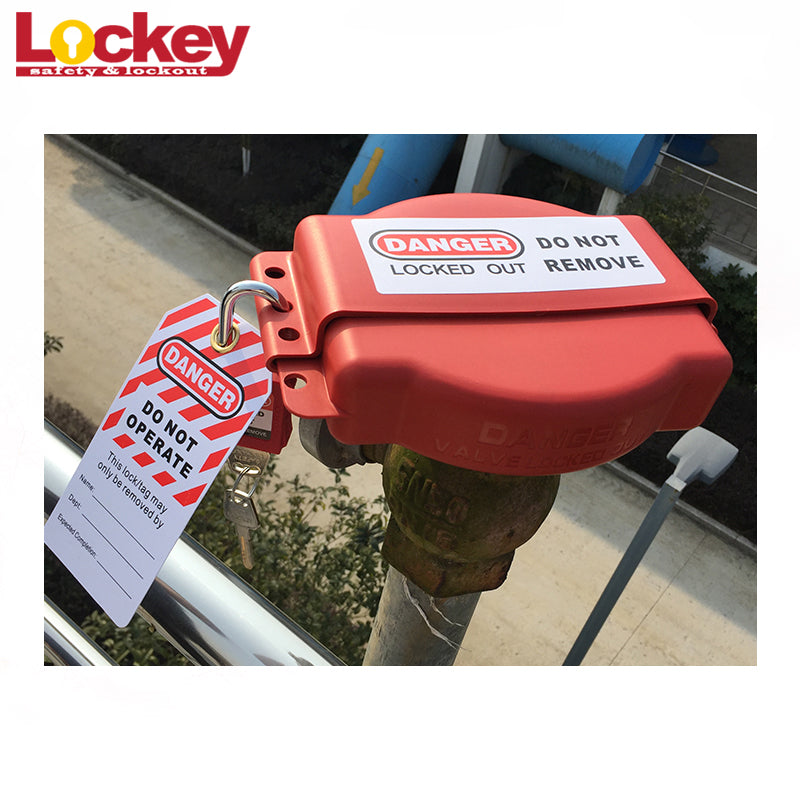Adjustable Gate Valve Lockout, 1–6½ in — Application example