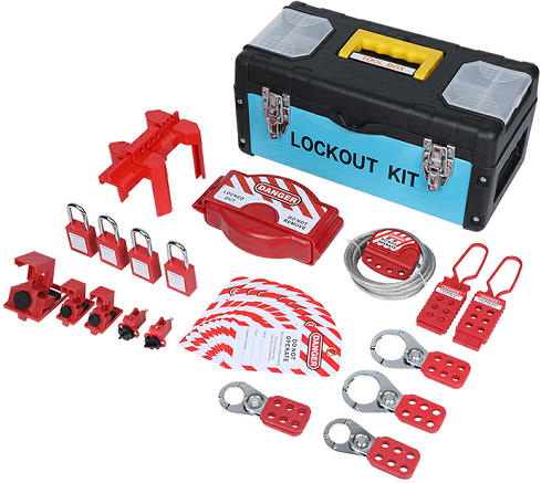 General Lockout Kit with Toolbox — Product view