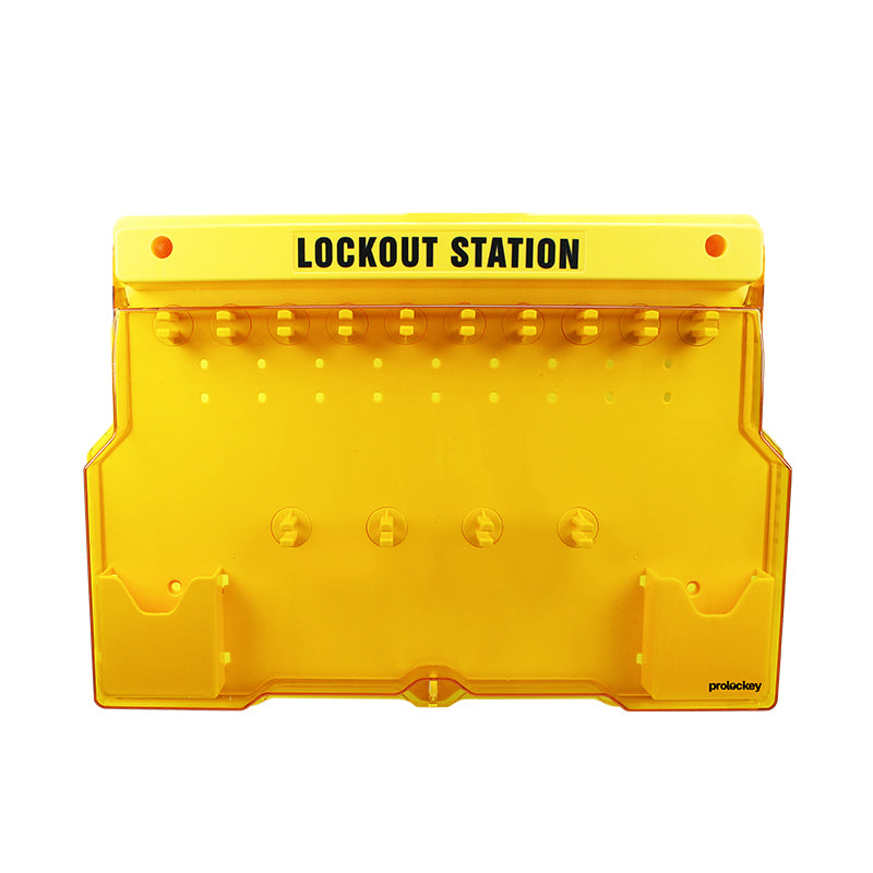 Covered Lockout Station — Unfilled — Product view