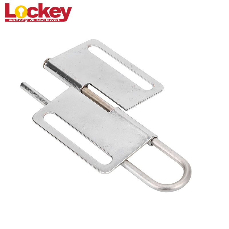 Stainless Steel Butterfly Lockout Hasp — Alternate view