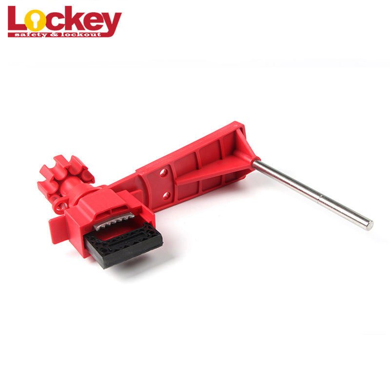 Universal Valve Lockout — One blocking arm — Alternate view