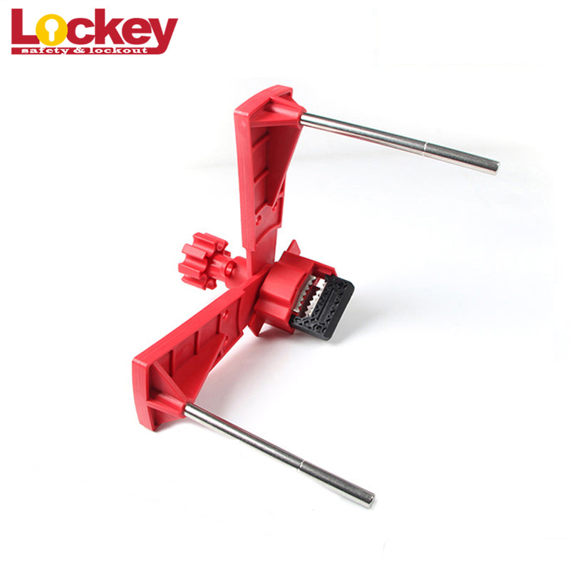 Universal Valve Lockout — Two blocking arms — Alternate view