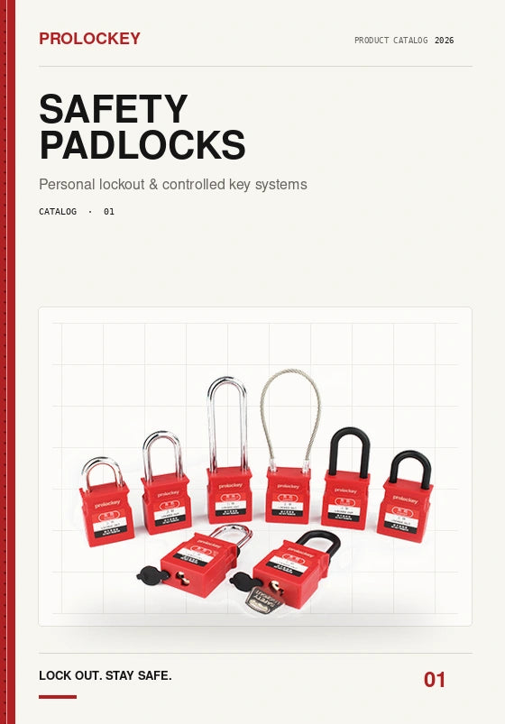 PROLOCKEY safety padlocks and lockout padlocks catalog cover