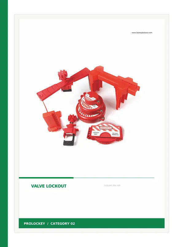 PROLOCKEY valve lockout devices catalog cover