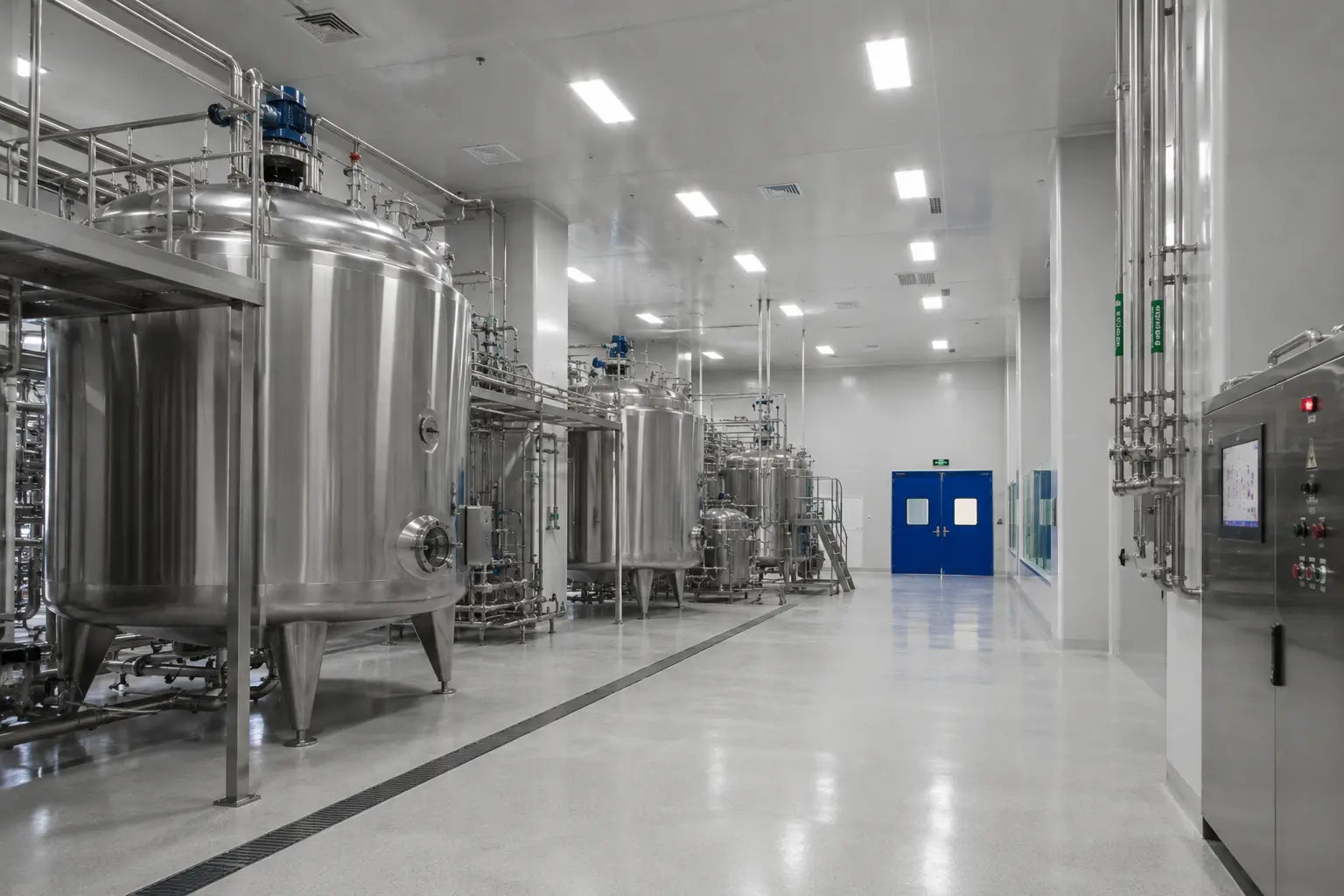 Food and pharmaceutical industrial environment