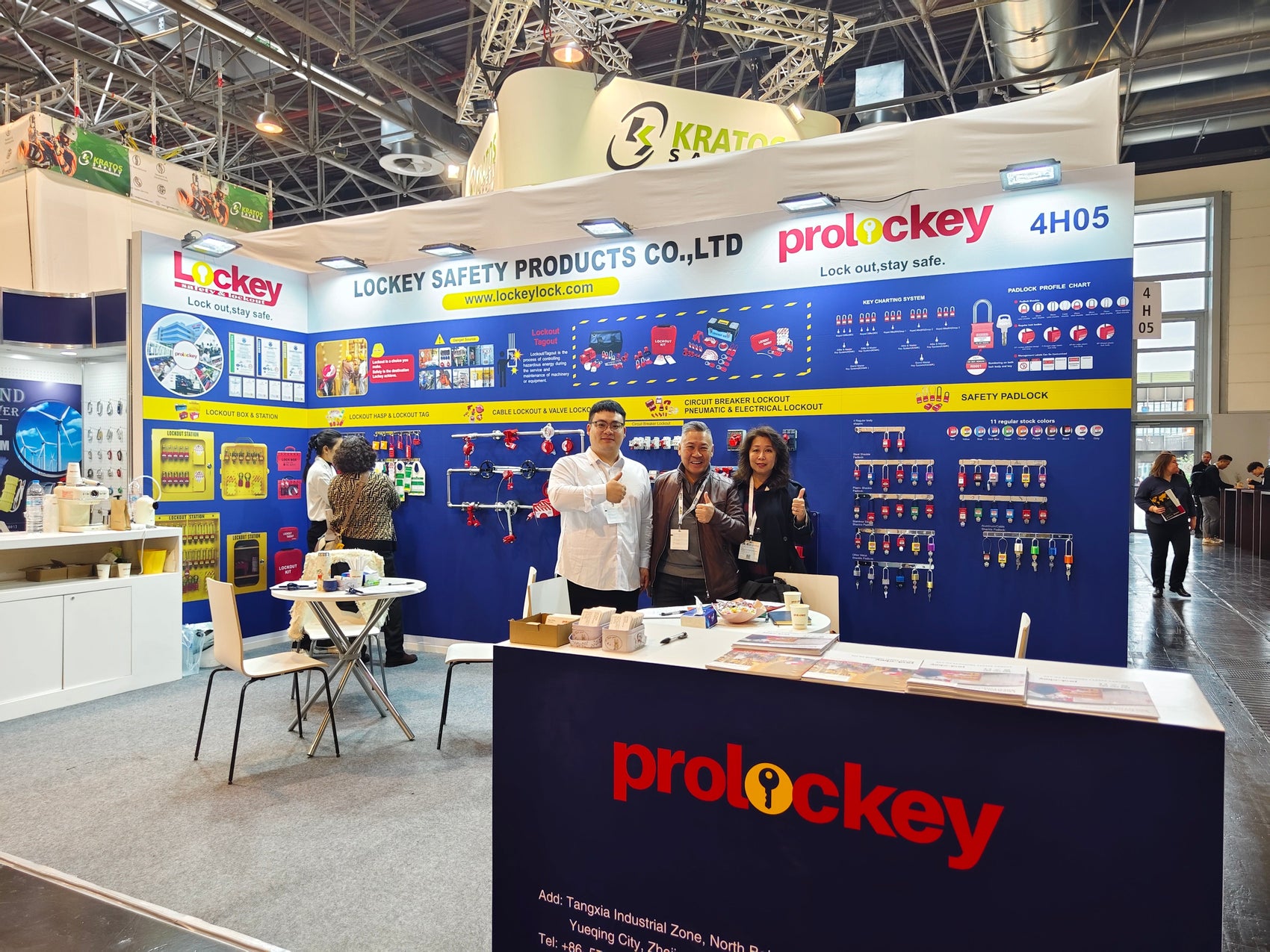 PROLOCKEY Booth 4H05 at A+A 2023 in Düsseldorf