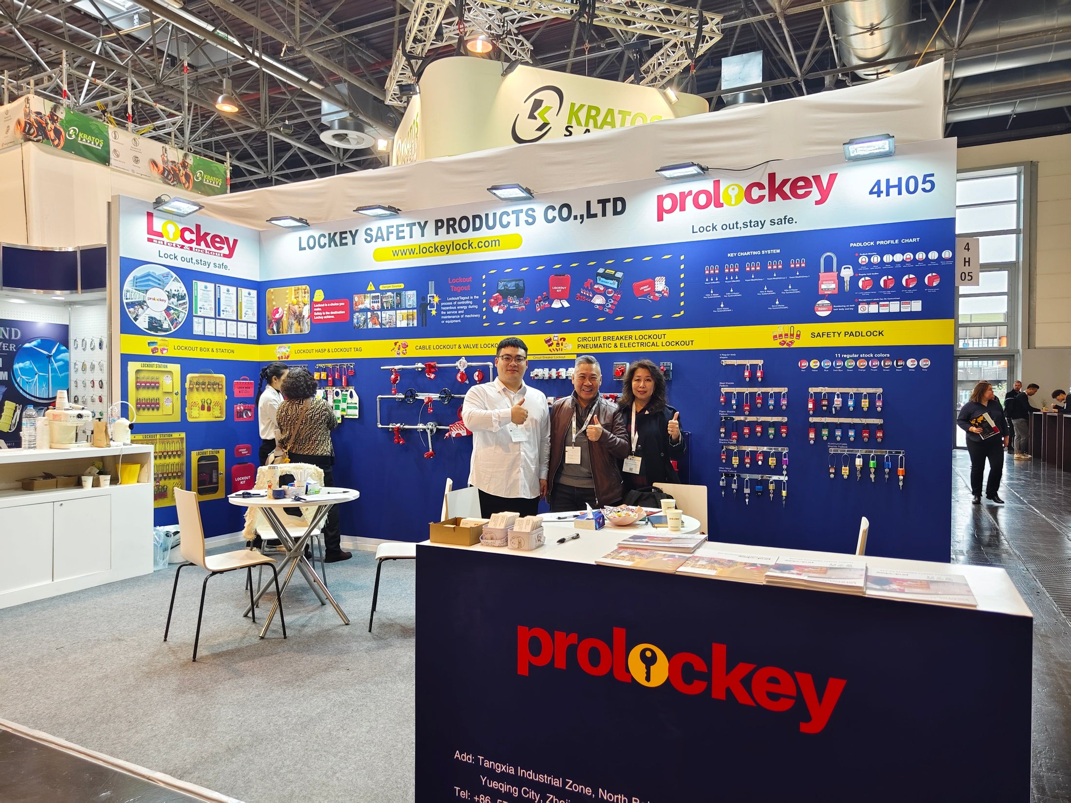 PROLOCKEY Booth 4H05 at A+A 2023 in Düsseldorf
