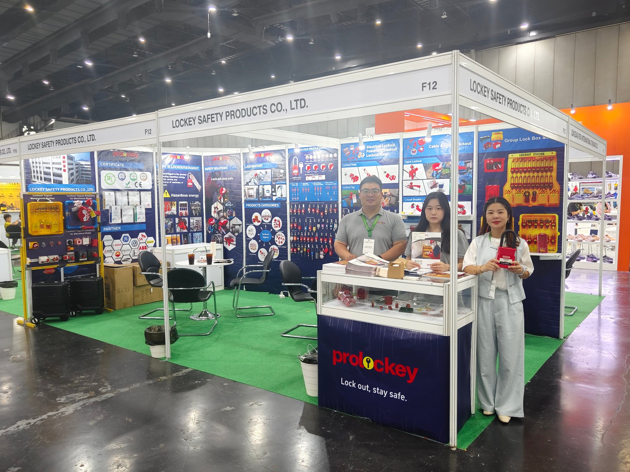 PROLOCKEY at Booth F12 during CIOSH Thailand 2024 in Bangkok