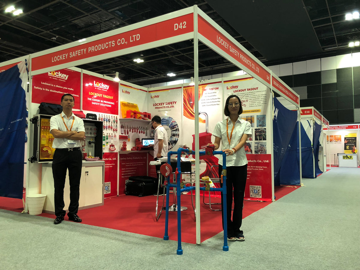 PROLOCKEY Booth D42 at OS+H Asia 2018 in Singapore