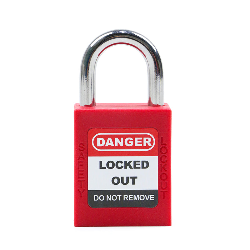 25 mm Steel Shackle Safety Padlock — Product view