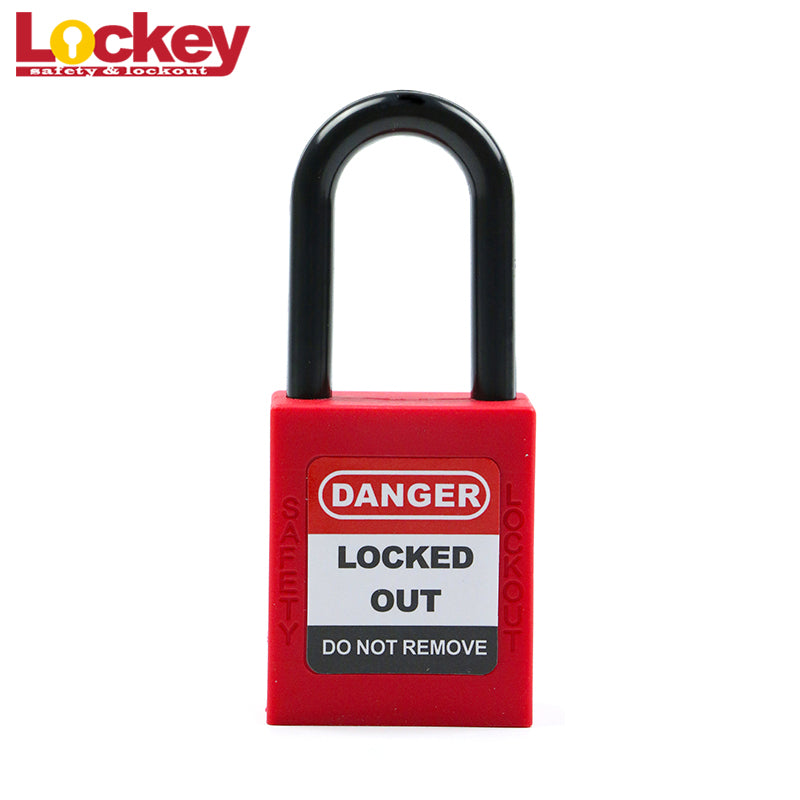 38 mm Nylon Shackle Safety Padlock — Product view