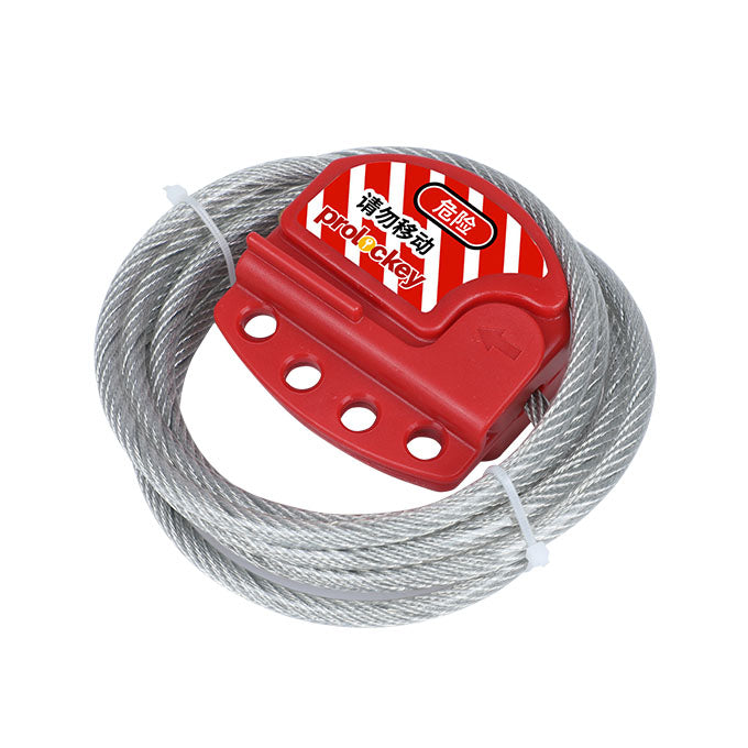 Cable Lockout (Dia. 6mm，length 2m), — CB01-6 | PROLOCKEY Lockout Tagout