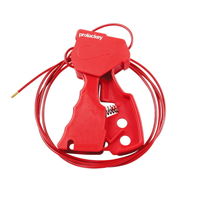 Cable Lockout（Dia. 3.3mm, length 2.4m） — CB02 | PROLOCKEY Lockout Tagout