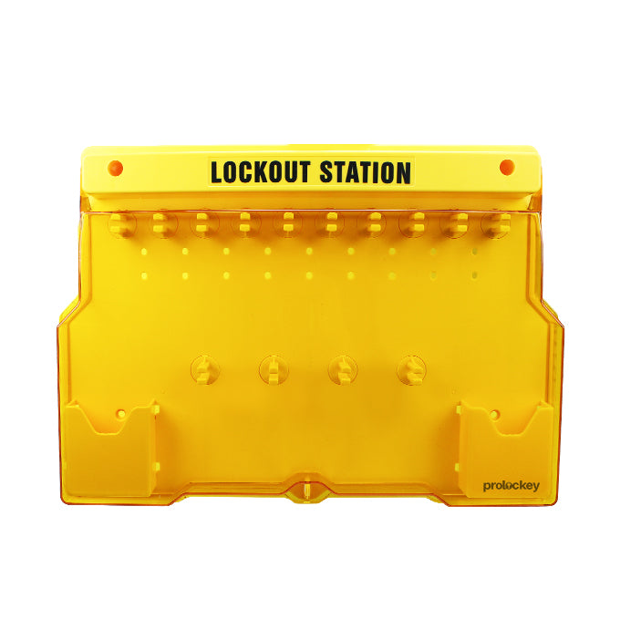 Safety Lockout Station, Unfilled — LS02 | PROLOCKEY Lockout Tagout