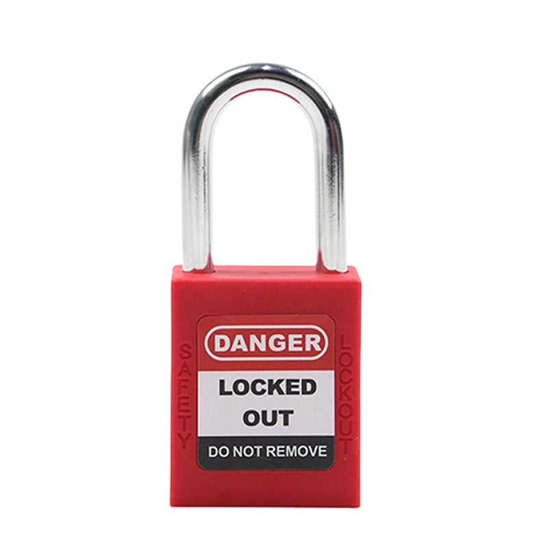 38 mm Steel Shackle Safety Padlock — Product view