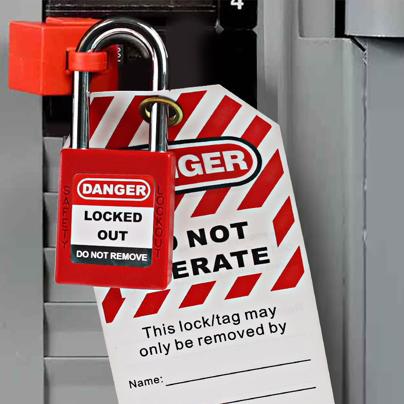 38 mm Steel Shackle Safety Padlock — Application example