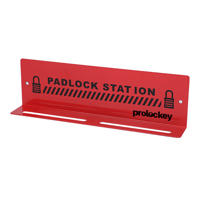 Wall Mounted Padlock Rack — PLS02 | PROLOCKEY Lockout Tagout