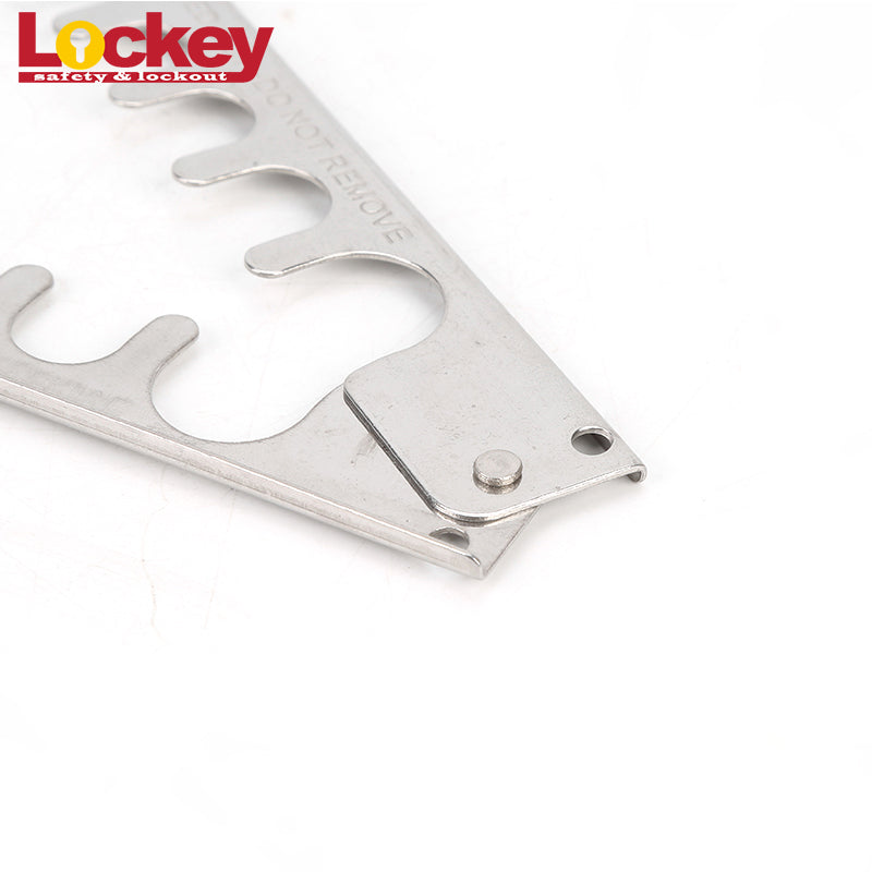 Stainless Steel Pneumatic Fitting Lockout, 7–20 mm — Alternate view