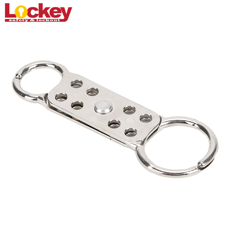 Double-End Aluminum Lockout Hasp — Detail view