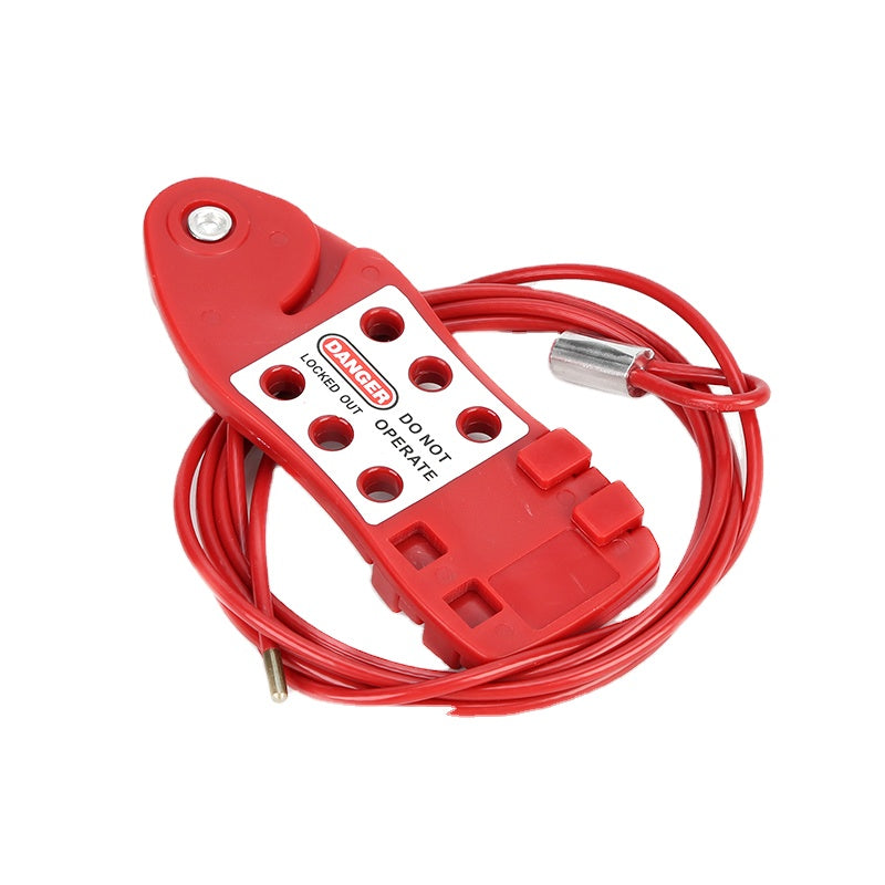 Fish-Shaped Cable Lockout, 3.8 mm × 2 m — Detail view