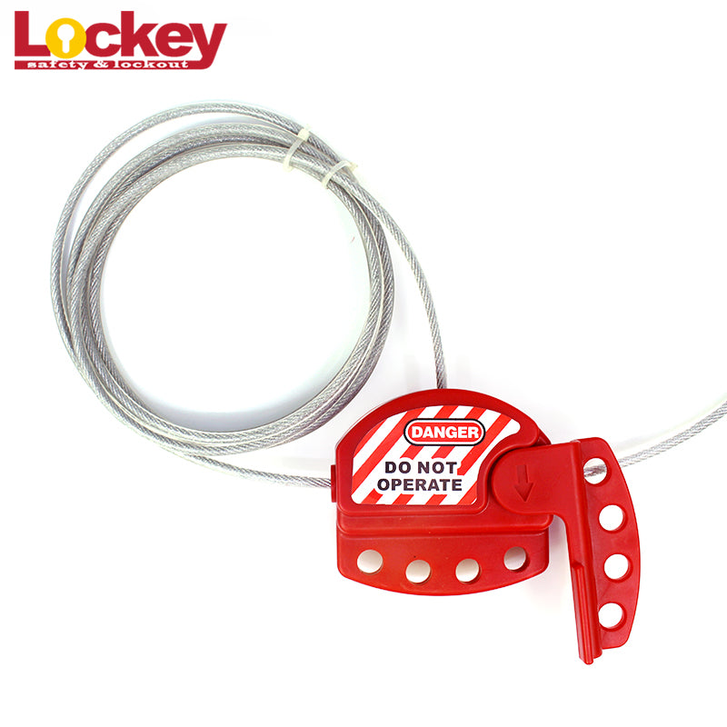 Adjustable Steel Cable Lockout, 4 mm × 2 m — Alternate view