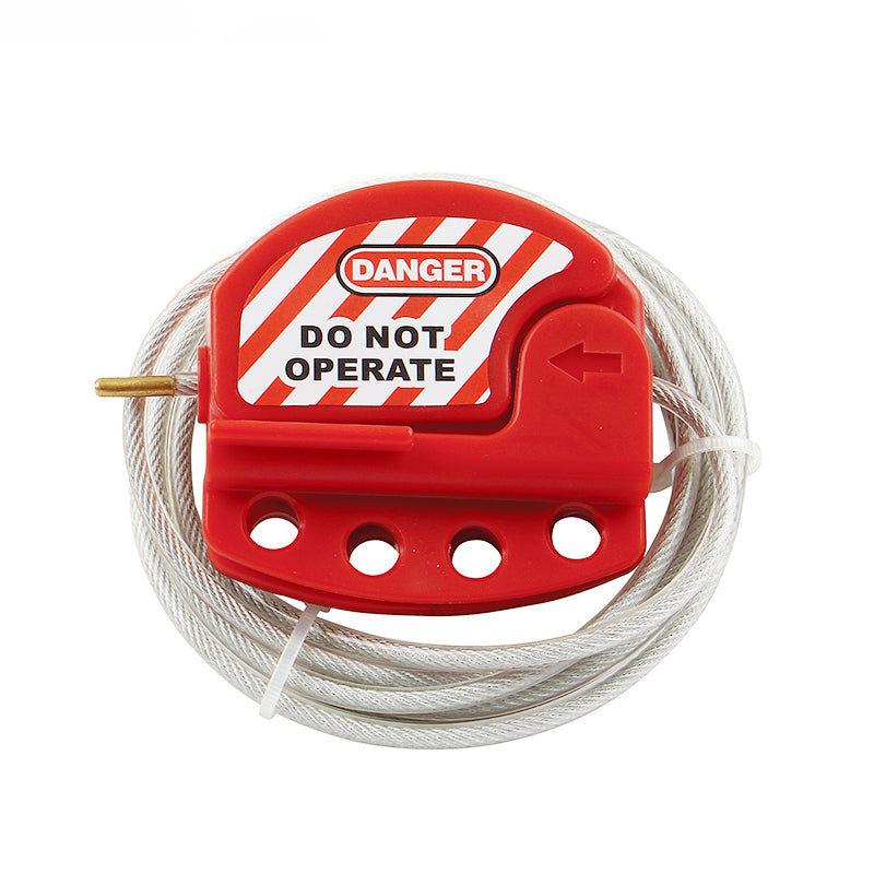 Adjustable Steel Cable Lockout, 6 mm × 2 m — Product view