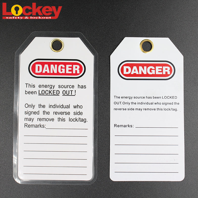 Do Not Operate Lockout Tag — Alternate view
