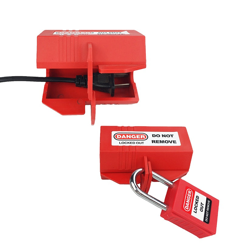 Electrical Plug Lockout, Up to 45 mm — Application example