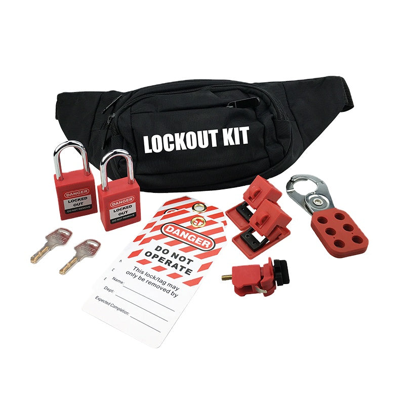 Personal Electrical Lockout Kit with Pouch — Product view