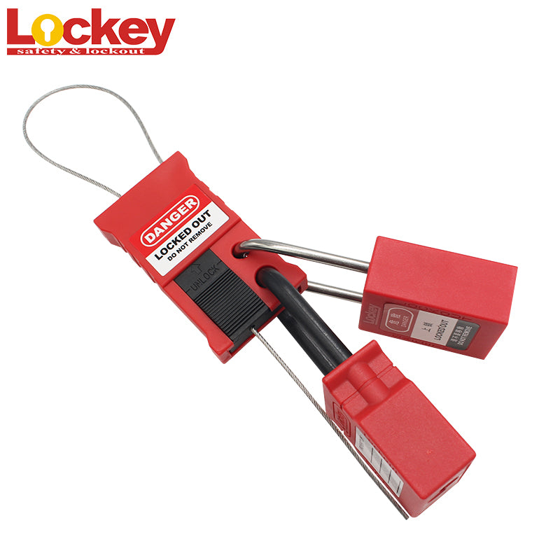 Mini Cable Lockout, 1.5 mm × 300 mm — Application example