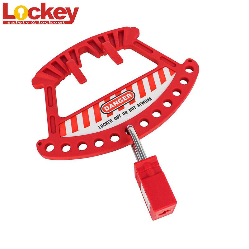 Portable 12-Padlock Holder — Application example
