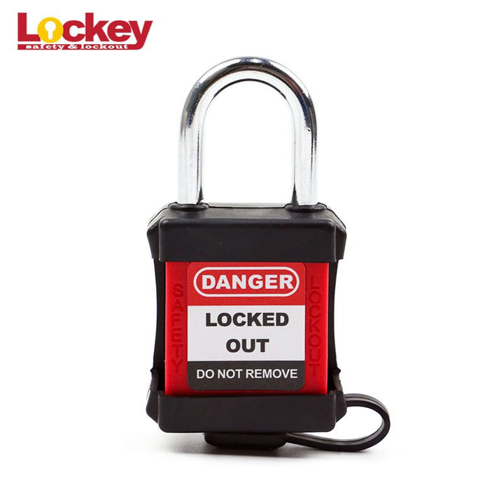 38mm Nylon Short Shackle Safety Padlock P38SR1