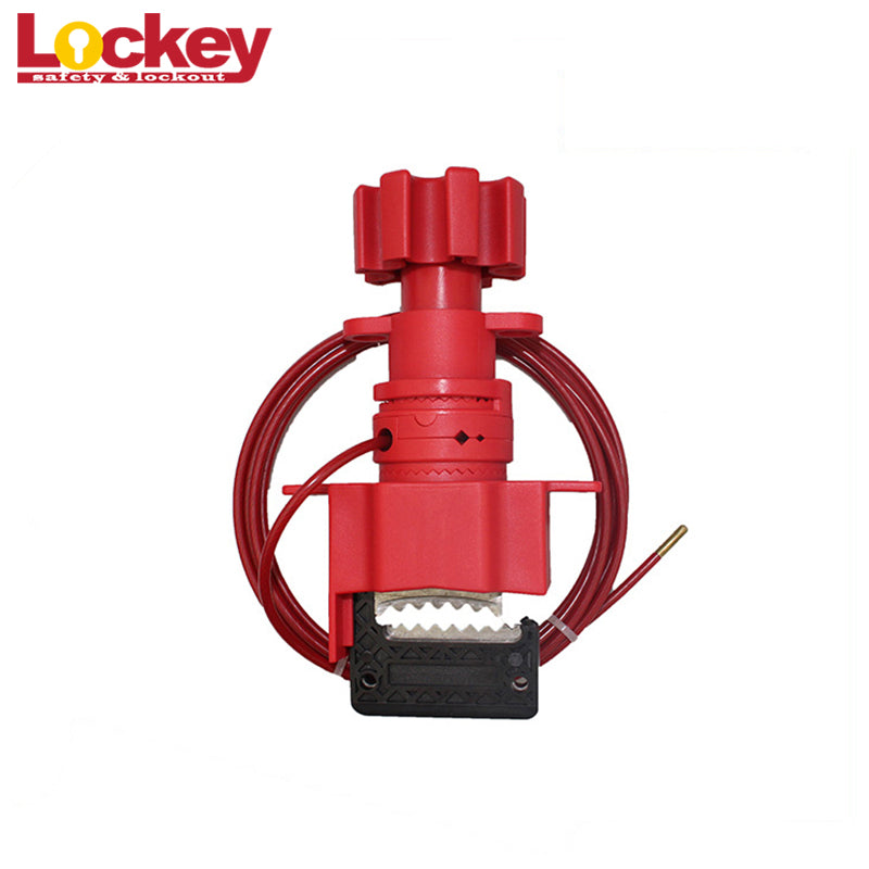 Universal Valve Lockout — Coated cable — Alternate view