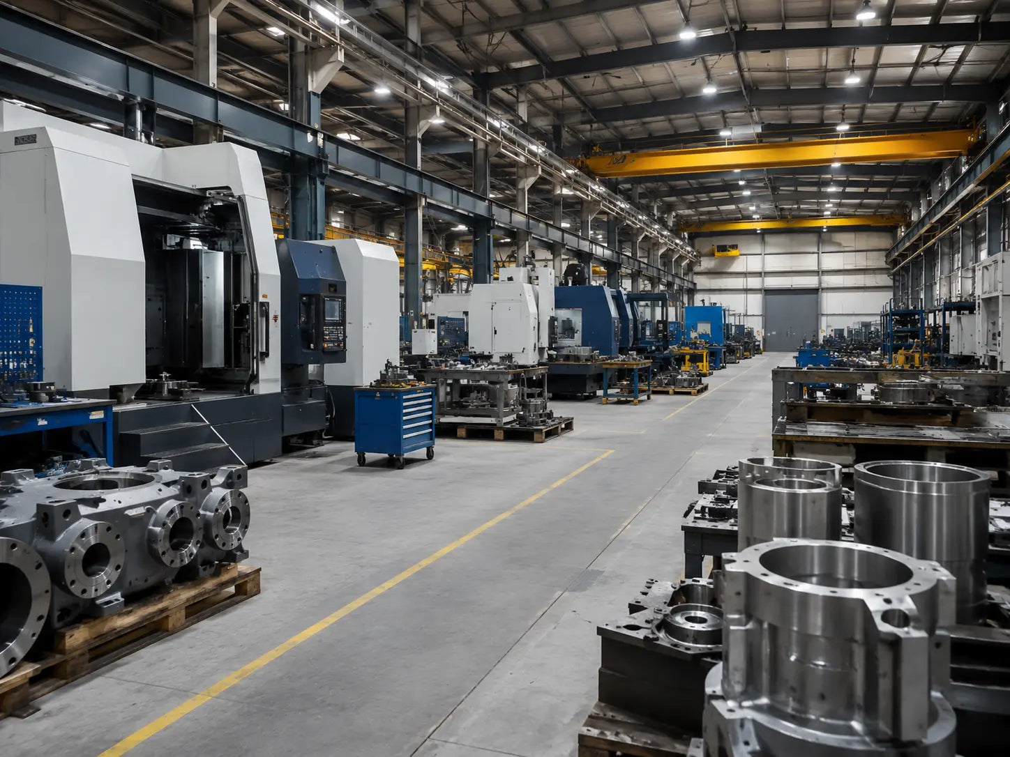Machinery and automotive manufacturing environment