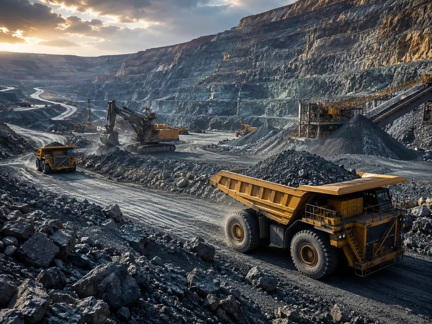 Mining and metals industrial environment